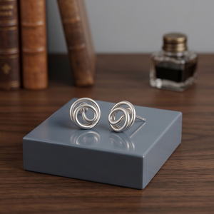 DIVYORO COILED <b>SILVER</b> EARRING - Product Image 2