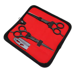Kit de coiffure de salon de qualité supérieure, peigne de barbier en acier inoxydable durable, clip, accessoires de couleur unie - Product Image 4