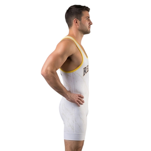 Camiseta de Lucha Libre para Hombre, 100% Poliéster, Sublimada, Conjunto de Levantamiento de Pesas, Jersey de Combate, Personalizable OEM - Product Image 6