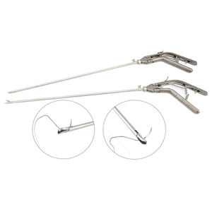 Porte-aiguille laparoscopique, instrument chirurgical manuel certifié CE Classe II, pour utilisation en chirurgie d'arthroscopie - Product Image 3