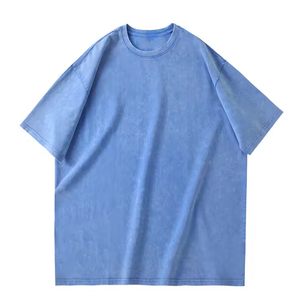Summer Mens Custom Oversized <b>t</b> <b>Shirt</b> Heavyweight Cotton Blank Acid Wash <b>shirts</b> Custom <b>Vintage</b> <b>T</b>-<b>Shirts</b> - Product Image 4
