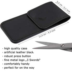 Ciseaux à ongles incurvés personnalisés de qualité supérieure, manche ergonomique en acier inoxydable, lame en acier inoxydable tranchante, professionnel pour les cuticules - Product Image 2