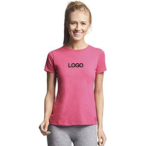 Camiseta Elegante de Corte Ajustado para Mujer, Cómoda, Lisa, Informal, de Manga Corta, Cuello Redondo, Ecológica, Anti-UV, de Secado Rápido y Transpirable - Product Image 5
