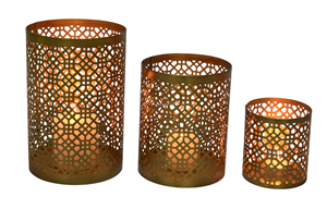 Flower Filigree Decorative Laser Metal <b>Tea</b> <b>Light</b> Votive Holder Manufacturer Decorative Design <b>Tea</b> <b>Light</b> Votive by Home Decor - Product Image 4