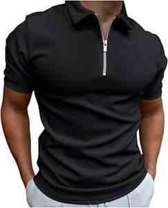 Camisa de Botones de Tela Dobby Transpirable para Hombre, de Calidad, con Tecnología de Absorción de Humedad, para Deportes, STELLAR, Antihumedad, Deportiva, Lisa en la Parte Delantera - Product Image 2