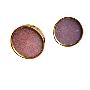 Perillas de mármol de color marrón y dorado Forma redonda Perillas de mármol más vendidas con tamaño de forma de color personalizado Hecho en artículo DE LA India - Product Image 1