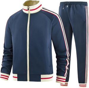 Conjunto Deportivo de Hombre con Estampado Personalizado, Sudadera de Cuello Redondo, Grueso y Pesado, de Forro Polar para Invierno - Product Image 5