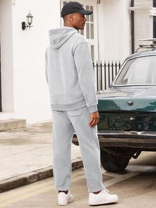 Survêtement en molleton imprimé pour hommes, vente en gros, vêtements de sport athlétiques de haute qualité, tenue personnalisée - Product Image 5