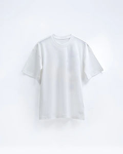 Camiseta de Hombre Moderna 100% Algodón Tejido, con Logo Impreso Digitalmente Personalizado, Color Sólido, Corte Regular, Hombros Caídos, Formal - Product Image 3