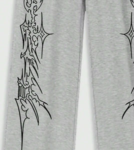 Conjunto de chándal unisex personalizado con estampado bordado en relieve, pantalón y sudadera con capucha corta de forro polar holgado - Product Image 5