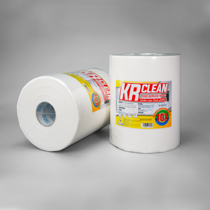 Lingettes non tissées Krclean XK3 blanches de haute qualité du Vietnam, 100/200 feuilles, en rouleau, pour le service alimentaire, qualité export, ODM - Product Image 4