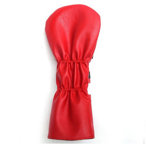 ปลอกคลุมหัวไม้กอล์ฟ SALVA LEATHER สีแดง ทำจากหนัง PU เป็นมิตรกับสิ่งแวดล้อม ลายนูน หมายเลข 23 ลายแพะ ดีไซน์ลายทาง พิมพ์ลาย ทนทาน - Product Image 3