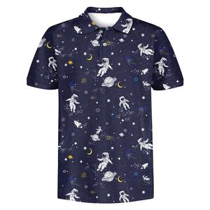 Camiseta de Polo de Golf Suave para Jóvenes, Clásica, de Manga Corta, Ropa Deportiva de Alto Rendimiento, Prendas Superiores Informales de Verano para Niños - Product Image 1