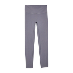 Polyester Spandex High Waisted Tummy <b>Leggings</b> Grey Yoga Pants <b>Butt</b> <b>Lift</b> Tights Sports Fitness <b>Leggings</b> Made In Pakistan - Product Image 2