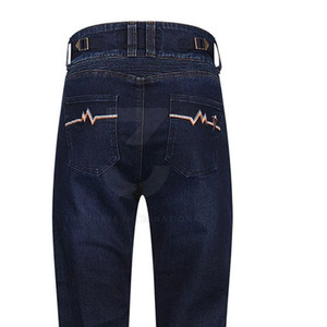 Mejores pantalones vaqueros de diseño personalizado para mujer, a la moda, cómodos, con precio directo de fábrica y el mejor precio. - Product Image 4
