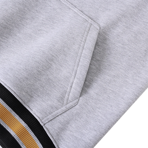 Sweat-shirt à col rond gris chiné personnalisé de l'État de l'Alabama pour les acheteurs de vêtements en gros avec options de marque privée pour la vente au détail - Product Image 6