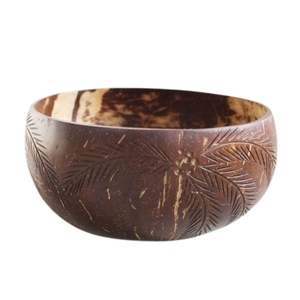 Tazones de Coco al por Mayor Más Vendidos con Inserciones de Palmera para Postres y Snacks, Precios Competitivos de Fábrica en Vietnam - Product Image 3