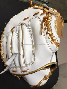Guantes de Béisbol de Cuero Personalizados de Alta Calidad para Exteriores, Tamaños Ajustables, Acolchado Protector, Guantes de Béisbol Ligeros - Product Image 5
