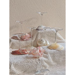 Verre à vin en forme de coquillage incroyable, parfait pour servir du vin, style côtier créatif, idéal pour les fêtes et événements sur le thème de la plage. - Product Image 1
