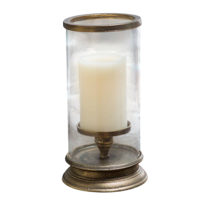 <b>Black</b> Metal <b>Candelabra</b> Candle Holder Set Glass Cylinder Votive Holders Heat Resistant Christmas Home Decoration - Product Image 5