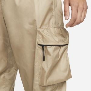 Pantalon cargo kaki pour homme, taille élastique, polyester léger, joggers décontractés, plusieurs poches, vêtements d'automne - Product Image 3