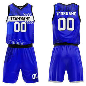 Conjuntos de Uniformes de Baloncesto Personalizados de Secado Rápido, Ropa Deportiva Transpirable en Talla Grande - Product Image 1