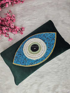 Soirée laiton vadrouille embrayages fait à la main Designer mariage exclusif mariée laiton nacre pochettes par artisanat de luxe - Product Image 5