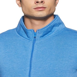 Hot Sale Factory Direct Fleece Stand Collar <b>Sweatshirt</b> Long Sleeve Cozy Breathable Zipper Up Outdoor Gym <b>Work</b> <b>Sweatshirt</b> - Product Image 2
