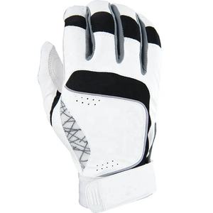 Gants de frappe de baseball pour adultes Jawda International de haute qualité, pour entraînement professionnel des joueurs d'équipe, en cuir, avec logo personnalisé, vente chaude - Product Image 2