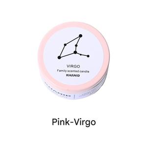 Série des 12 constellations, mini-bougies parfumées uniques en cire de soja naturelle de 1,4 oz dans une boîte en étain - Product Image 6