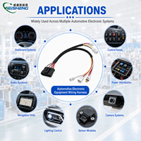 Harness Kabel 3Pin Model JST dengan Kabel Berkode Multi-Warna untuk Instalasi Otomotif & Elektronik