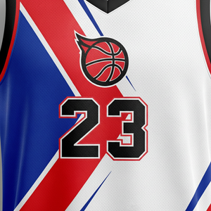 Ensemble d'uniformes de basketball respirants à col en V et manches courtes 100 % polyester pour hommes, légers, pour l'entraînement sportif, personnalisables pour équipes - Vente en gros - Product Image 6