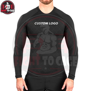 Rashguard Deportivo para Adultos de Alta Calidad, Duradero, Ligero, de Secado Rápido, Manga Larga, Protección UV, con Estampado Digital, para MMA - Product Image 2