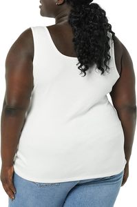 Camiseta sin mangas de algodón para mujer al por mayor, chaleco informal personalizado, camisa sin mangas transpirable de punto suave, ropa de verano, suministro de fábrica OEM ODM - Product Image 5