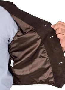 Chaleco de Cuero de Diseño Personalizado de Alta Calidad para Hombre, Estilo Motociclista, Hecho en Pakistán, Chalecos de Nuevo Estilo Hechos a Medida - Product Image 4