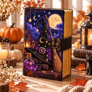 Personalized Gothic Leather <b>Journal</b> Vintage Spell Book Leather Bound Notebook <b>for</b> <b>Women</b> Men Mystic Junk <b>Journal</b> Gift - Product Image 6