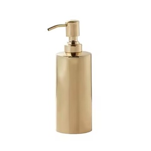Export Quality Stainless Steel Soap <b>Dispenser</b> <b>Bottle</b> Mirror Finish Strong <b>Pump</b> Decorative Metal <b>Dispenser</b> Bathroom - Product Image 6
