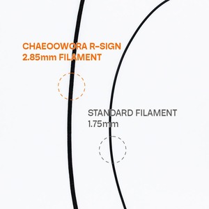 CHAEWOORA Specialized Weather Resistant 2.85mm PLA Filament High Performance Durable Eco-Friendly Non-Toxic Filament <b>3D</b> <b>Printer</b> - Product Image 6