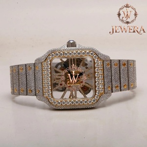 Montre mécanique de luxe en acier inoxydable avec logo personnalisé, mouvement de haute qualité, pour hommes, promotion de la marque, ventes au détail, meilleur prix - Product Image 1