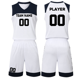 Ensemble maillot et short de basket-ball, nouveau design, prix bas, dernier modèle, best-seller, uniformes de basket-ball personnalisés sublimés - Product Image 1
