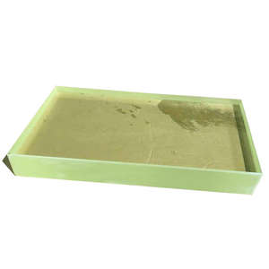 Plaque de verre au plomb durable pour blindage médical, teneur en Pb de 8 %, MOQ en vrac 1 tonne - Product Image 2