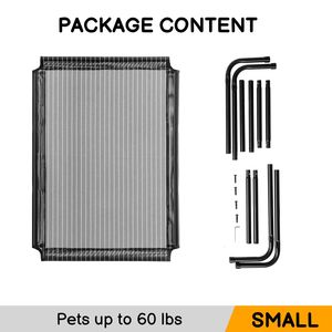 Cuccia per Animali da Esterno 110 cm P x 66 cm L x 20 cm A, Resistente e Impermeabile - Product Image 2