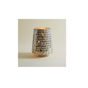 Best Quality Modern Mosaic Hurricane <b>Candle</b> <b>Holder</b> with Glass New Design Metal <b>Candle</b> <b>Lantern</b> Stand in Wholesale Price - Product Image 5