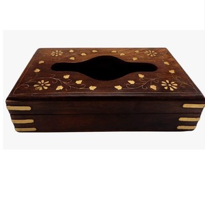 Dispensador de Papel Tisú de Madera, Organizador de Servilletas para Restaurante, Hotel, Mesa, Utensilios de Cocina, Porta Papel Tisú - Product Image 1