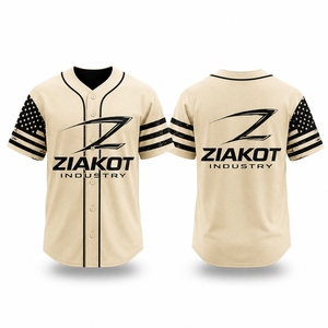 Camiseta de Béisbol Negra y Dorada Auténtica de Alta Calidad al por Mayor, Personalizada, de Fabricante Pakistaní - Product Image 2
