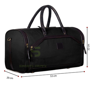 Bolsa de Viaje Ligera y Resistente con Cierre de Cremallera, Material de Poliéster, Gran Capacidad, Unisex, para Deportes al Aire Libre y Gimnasio - Product Image 5