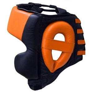 Protector de Cabeza para Kickboxing y MMA, Hecho a Medida, Color Verde, 100% Cuero Vacuno Genuino, Ligero, Ecológico, Estilo Profesional, con Cordones - Product Image 3