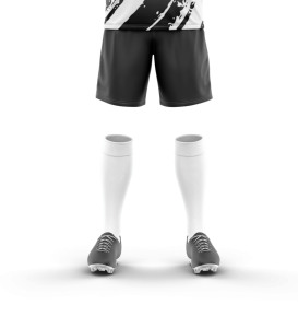 Camiseta de Fútbol Personalizada de Alta Calidad para Hombre, Diseño de Ropa Deportiva, Secado Rápido, para Club o Equipo, en Blanco y Negro 2026 - Product Image 3