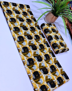 Tela de Sarga 100% Algodón de Alta Calidad con Estampado Africano de Mozambique para Camisas y Vestidos de Niños - Mercado de Moda - Product Image 3