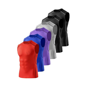 Chaleco Deportivo PREDATEX INDUSTRIES para Hombre, Cuello Redondo, Color Sólido, Poliéster/Algodón, Secado Rápido, Tejido de Punto, para Entrenamiento y Running al Aire Libre - Product Image 2